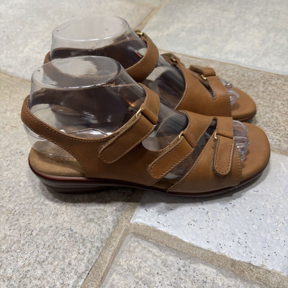 SAS Tabby Slingback Sandal Tripad Comfort Caramel Color Size 7 - Picture 3 of 7